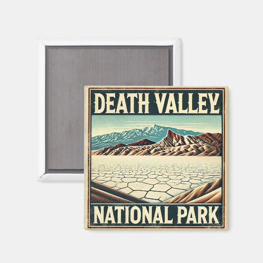 Death Valley National Park Magnet (Vorderseite/Rückseite)