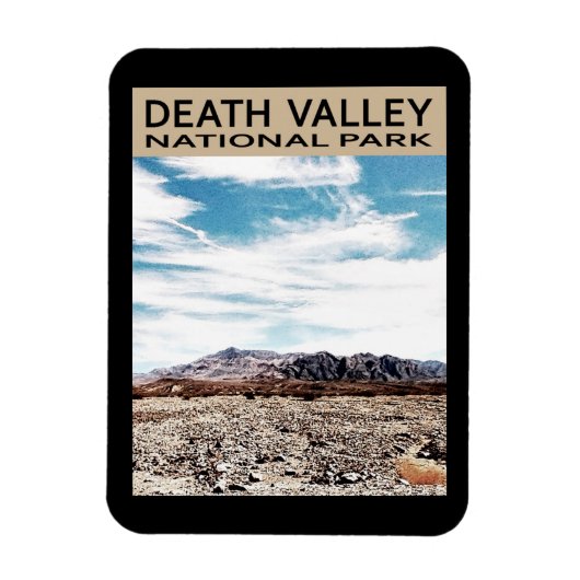Death Valley National Park Magnet (Vertikal)