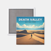 Death Valley National Park Magnet (Vorderseite/Rückseite)