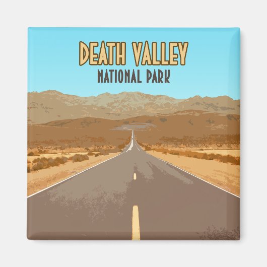 Death Valley National Park Nevada California Magnet (Vorne)