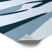 Death Valley National Park Night Sky Vintag Poster (Ecke)