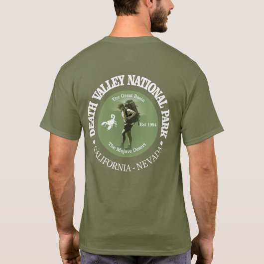Death Valley National Park (o) T-Shirt (Rückseite)