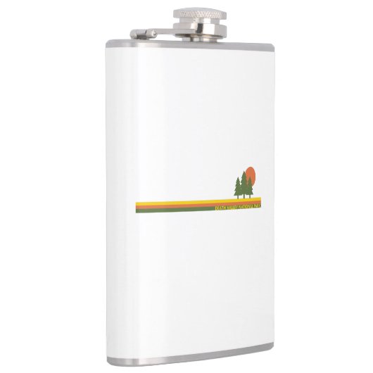 Death Valley National Park Pine Trees Sun Flachmann (Rechts)