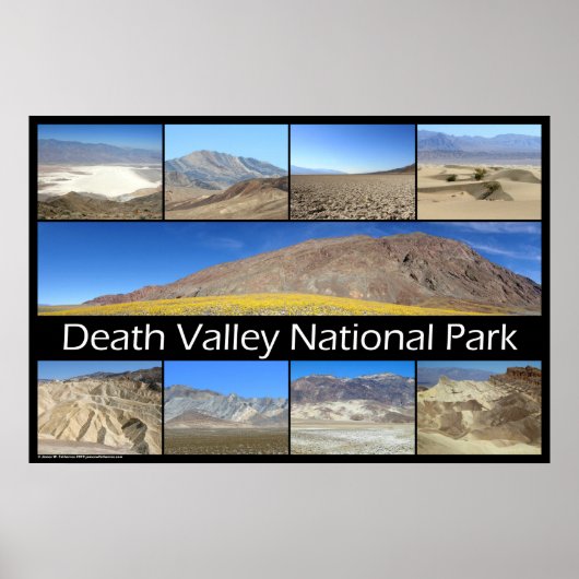 Death Valley National Park Poster (Vorne)