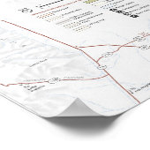 Death Valley National Park Poster (Ecke)