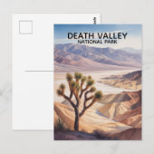 Death Valley National Park Postkarte (Vorne/Hinten)