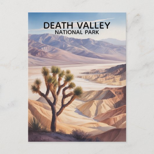 Death Valley National Park Postkarte (Vorderseite)