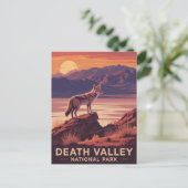 Death Valley National Park Postkarte (Stehend Vorderseite)