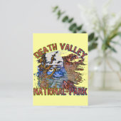 Death Valley National Park Postkarte (Stehend Vorderseite)