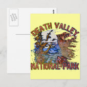 Death Valley National Park Postkarte (Vorne/Hinten)