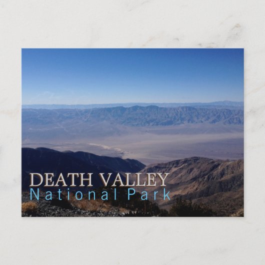 Death Valley National Park Postkarte (Vorderseite)