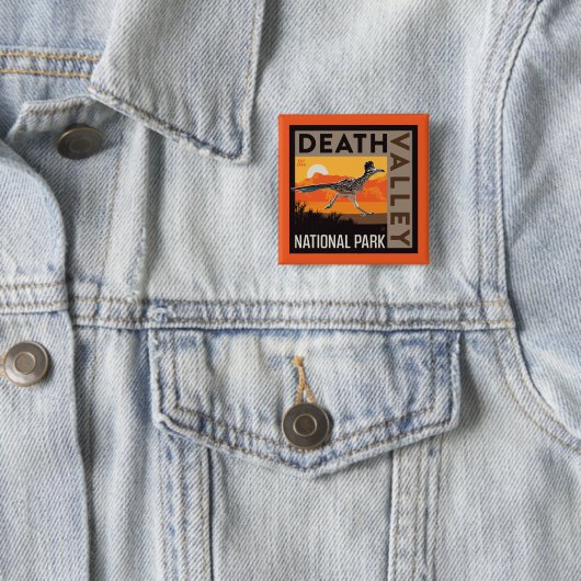 Death Valley National Park | Roadrunner Button (Beispiel)