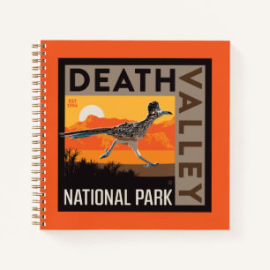 Death Valley National Park Roadrunner Notizblock