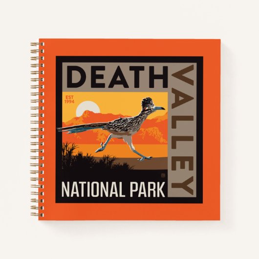 Death Valley National Park | Roadrunner Notizblock (Vorderseite)