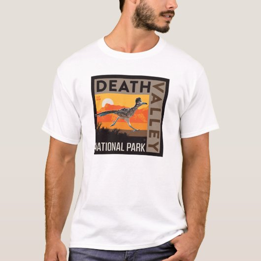 Death Valley National Park | Roadrunner T-Shirt (Vorderseite)