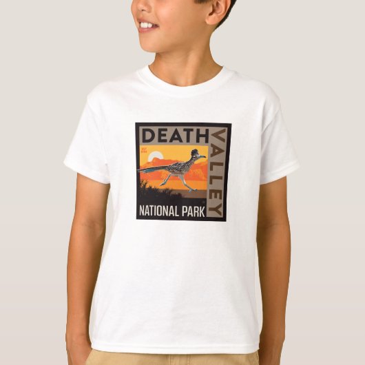 Death Valley National Park | Roadrunner T-Shirt (Vorderseite)