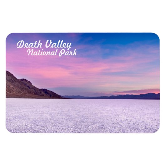 Death Valley National Park Salt Flat Magnet (Horizontal)
