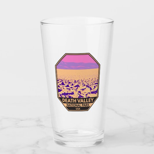 Death Valley National Park Teufels Golfplatz Glas (Vorderseite)