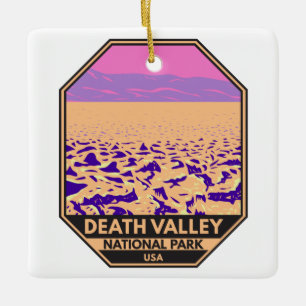 Death Valley National Park Teufels Golfplatz Keramikornament