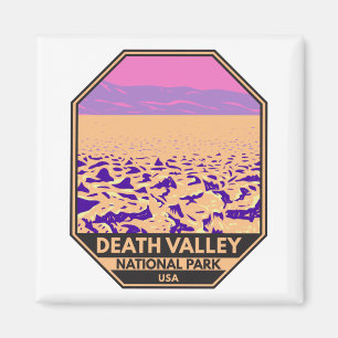 Death Valley National Park Teufels Golfplatz Magnet