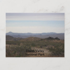 Death Valley National Park Travel Postkarte