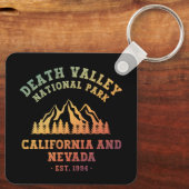 Death Valley National Park USA Gradient Schlüsselanhänger (Rückseite)