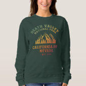 Death Valley National Park USA Gradient Sweatshirt (Vorderseite)