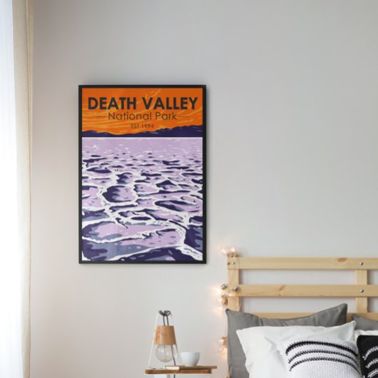 Death Valley National Park Vintag Poster
