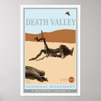 Death Valley-Nationalpark 4 Poster