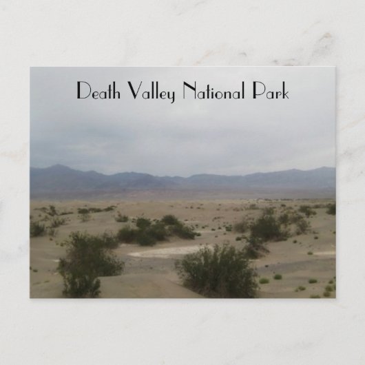 Death Valley Nationalpark Art Foto Postkarte (Vorderseite)