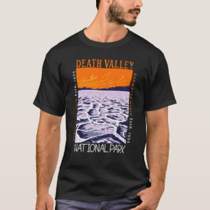 Death Valley Nationalpark Badwater-Becken Vintag T-Shirt