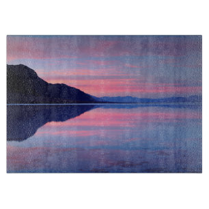 Death Valley Nationalpark. Badwater bei Sonnenaufg Schneidebrett