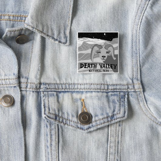 Death Valley Nationalpark California Button (Beispiel)