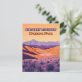 Death Valley Nationalpark California Nevada Card (Stehend Vorderseite)
