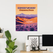 Death Valley Nationalpark California Nevada Poster (Heimbüro)