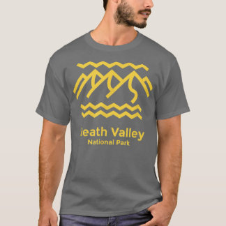Death Valley Nationalpark California Retro Graphi T-Shirt