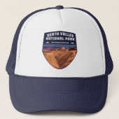 Death Valley Nationalpark California Souvenir Truckerkappe (Vorderseite)