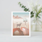 Death Valley Nationalpark Postcard Postkarte (Stehend Vorderseite)