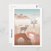 Death Valley Nationalpark Postcard Postkarte (Vorne/Hinten)