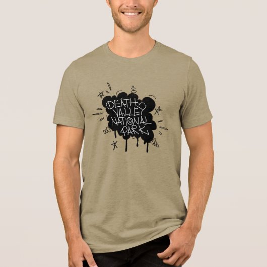 Death Valley Nationalpark Tri-Blend Shirt (Vorderseite)