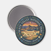 Death Valley Nationalpark USA Magnet (Vorderseite/Rückseite)