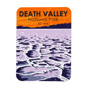 Death Valley Nationalpark Vintage Magnet
