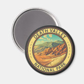 Death Valley Nationalpark Vintage Wandern neben de Magnet (Vorderseite/Rückseite)