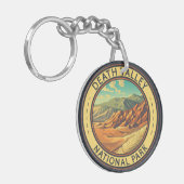 Death Valley Nationalpark Vintage Wandern neben de Schlüsselanhänger (Vorderseite links)