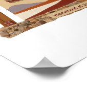 Death Valley Nationalpark - Zeichen Poster (Ecke)