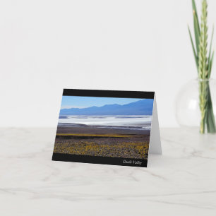 Death Valley Note Card Karte
