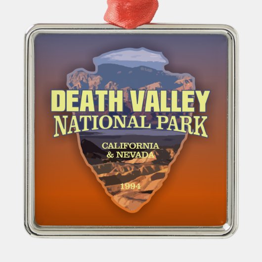 Death Valley NP (arrowhead) Ornament Aus Metall (Vorne)
