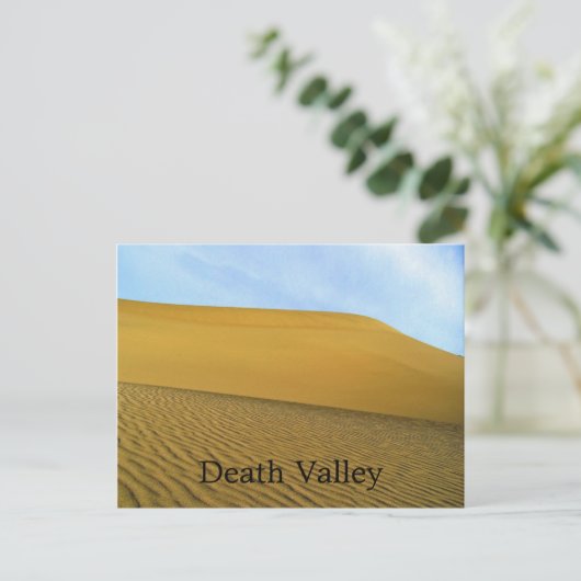 Death Valley Postcard Postkarte (Stehend Vorderseite)