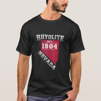 Death Valley RHYOLITE NEVADA Retro Lustige Geister T-Shirt