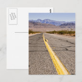 Death Valley Road Postkarte (Vorne/Hinten)